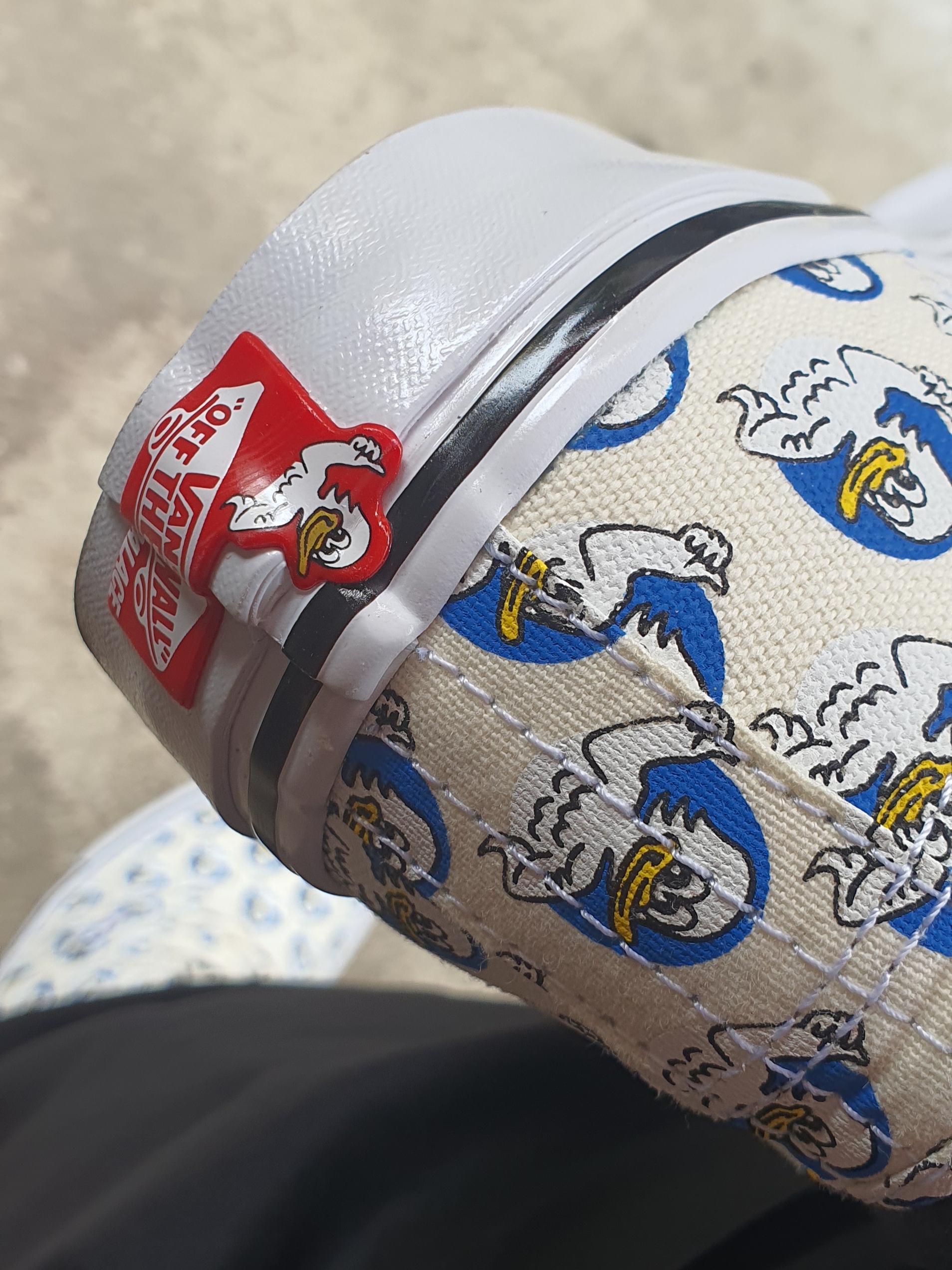 Vans x Palace Skate Authentic Jeremy The Duck Classic White, Supreme x Yohji Yamamoto Tekken T-Shirt Black - 22FW 착용 스타일 - 3