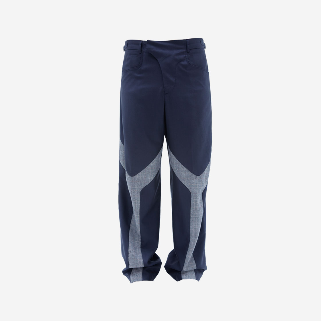 헬릭스클로딩 3 다이렉션 트라우저 타입 B 네이비 글렌 체크(Helixclothing 3 Direction Trousers Type B Navy Glen Check)