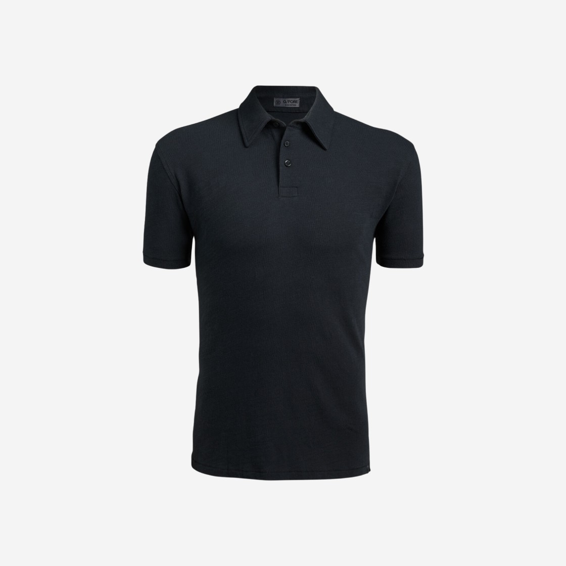 G/Fore Clubhouse Cotton Slim Fit Polo Onyx 상세 이미지 1