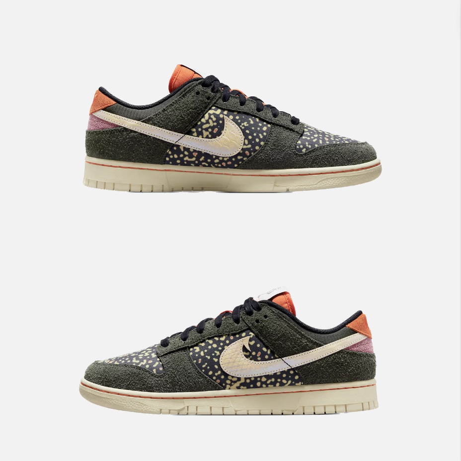 Nike Dunk Low Retro SE Sequoia Alabaster 착용 스타일 - 2