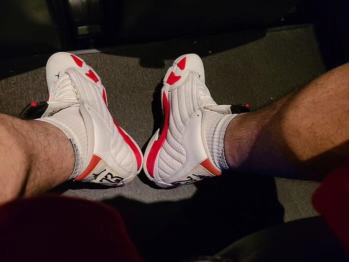 Jordan 14 Retro Rip Hamilton 착용 스타일 - 2