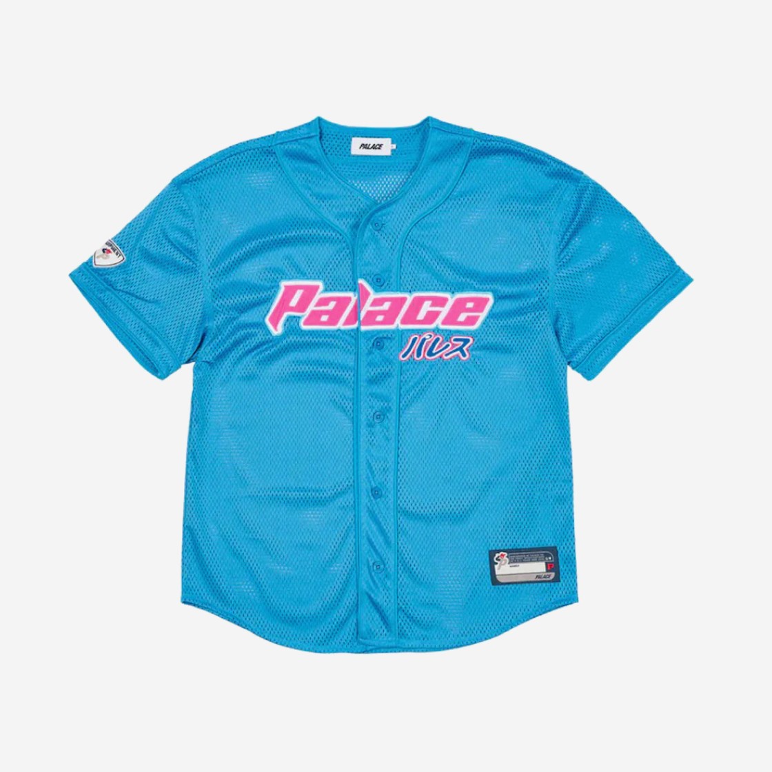 Palace Kawaii Baseball Jersey Flexy Blue - 23SS 상세 이미지 1