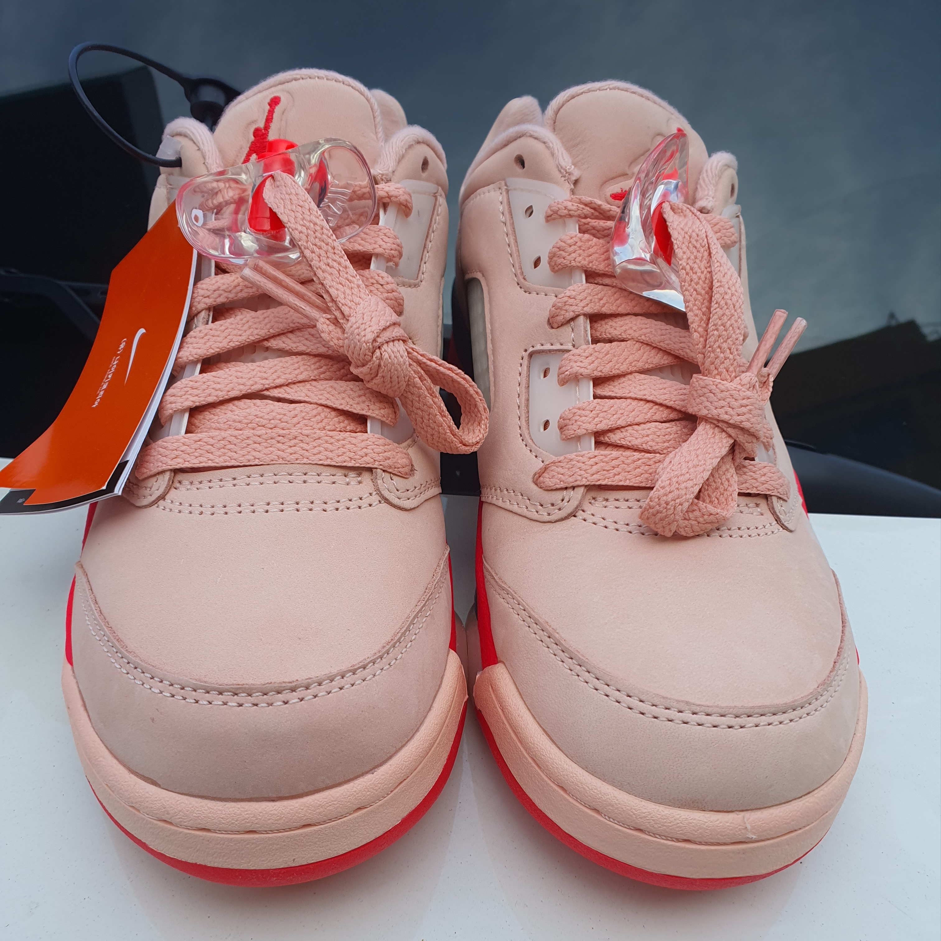 (W) Jordan 5 Retro Low Girls That Hoop 착용 스타일 - 3