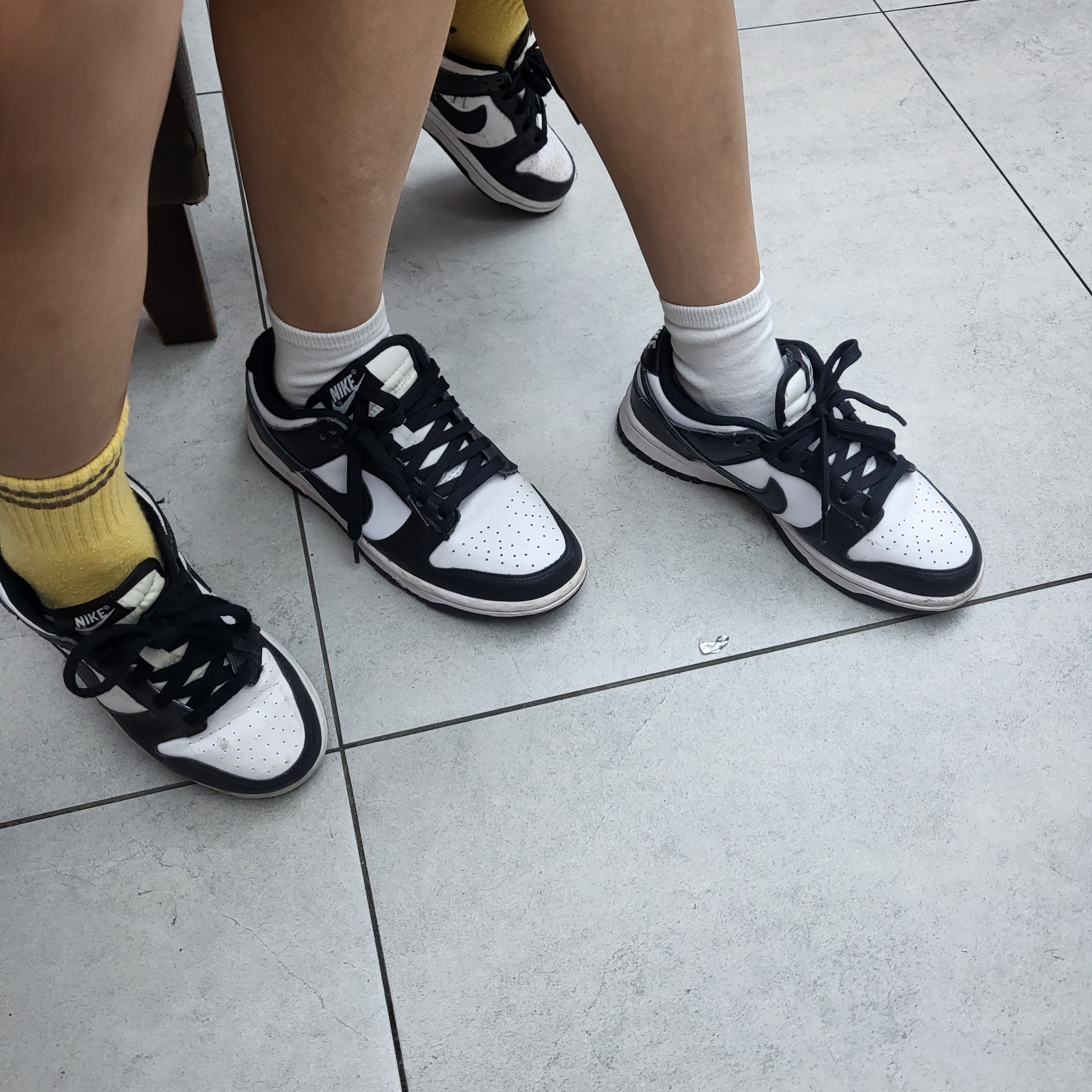 Nike x Kasina Air Max 1 SP Won-Ang Orange, Nike Dunk Low Retro Black 착용 스타일 - 2