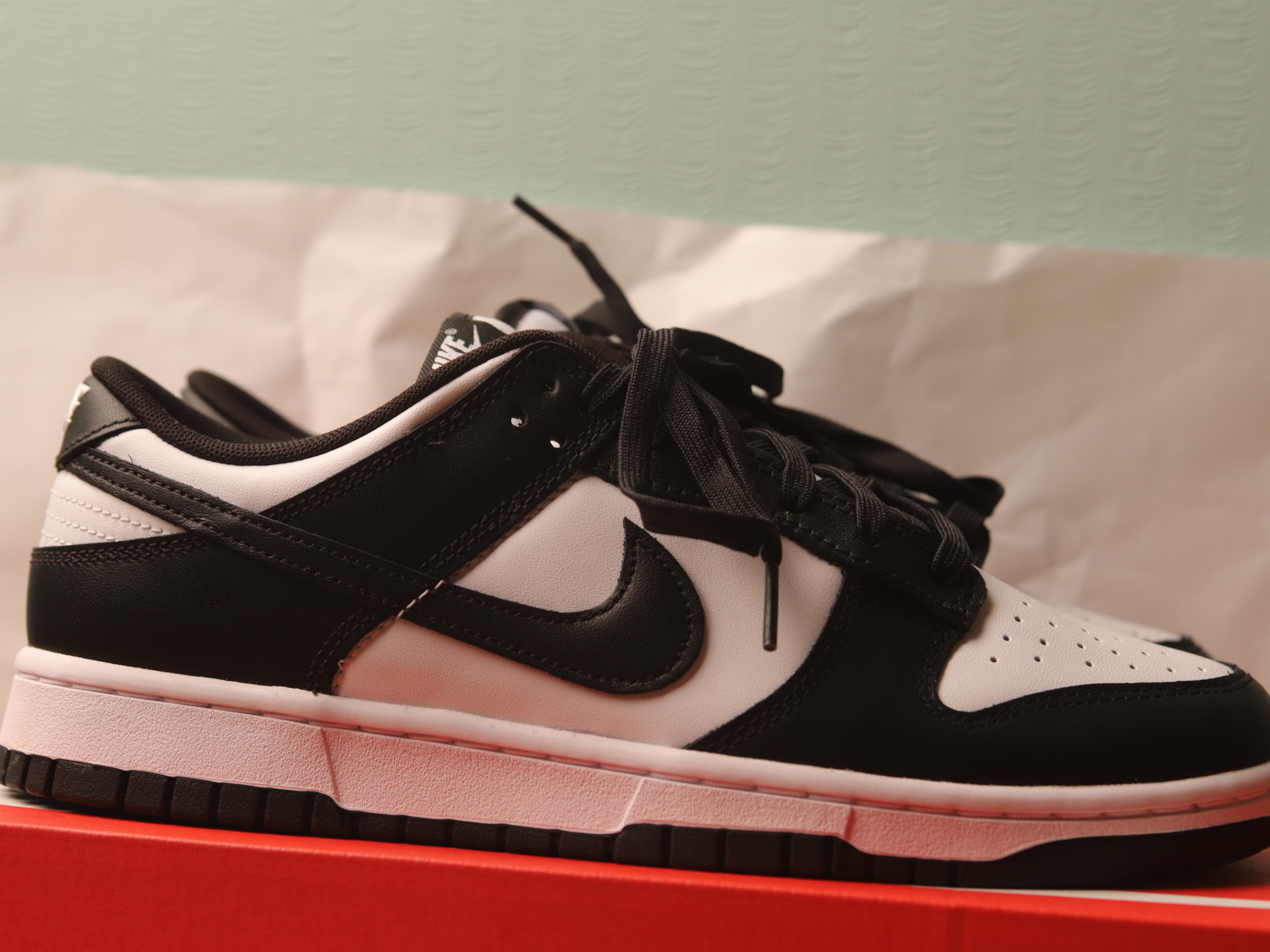 Nike Dunk Low Retro Black 착용 스타일 - 4