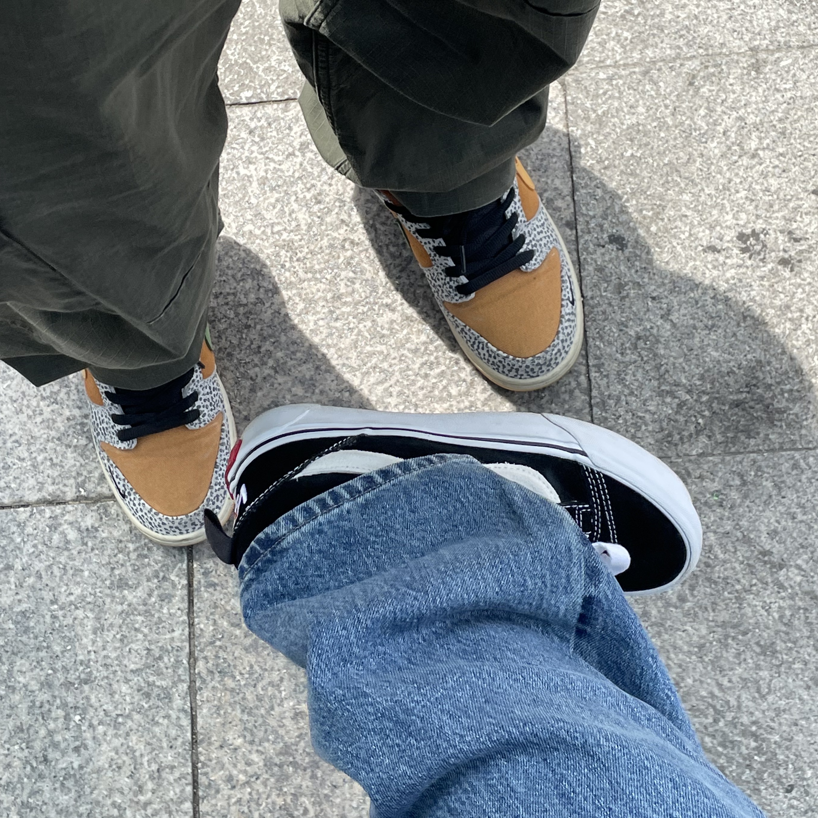 Vans Vault x Imran Potato Knu-Skool VR3 LX Black White 착용 스타일