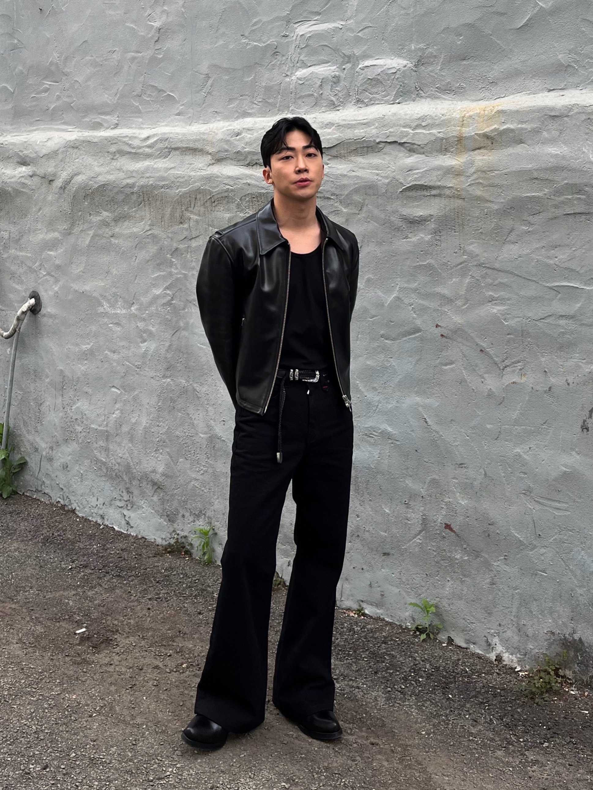 Our Legacy Cuban Boot Black 착용 스타일