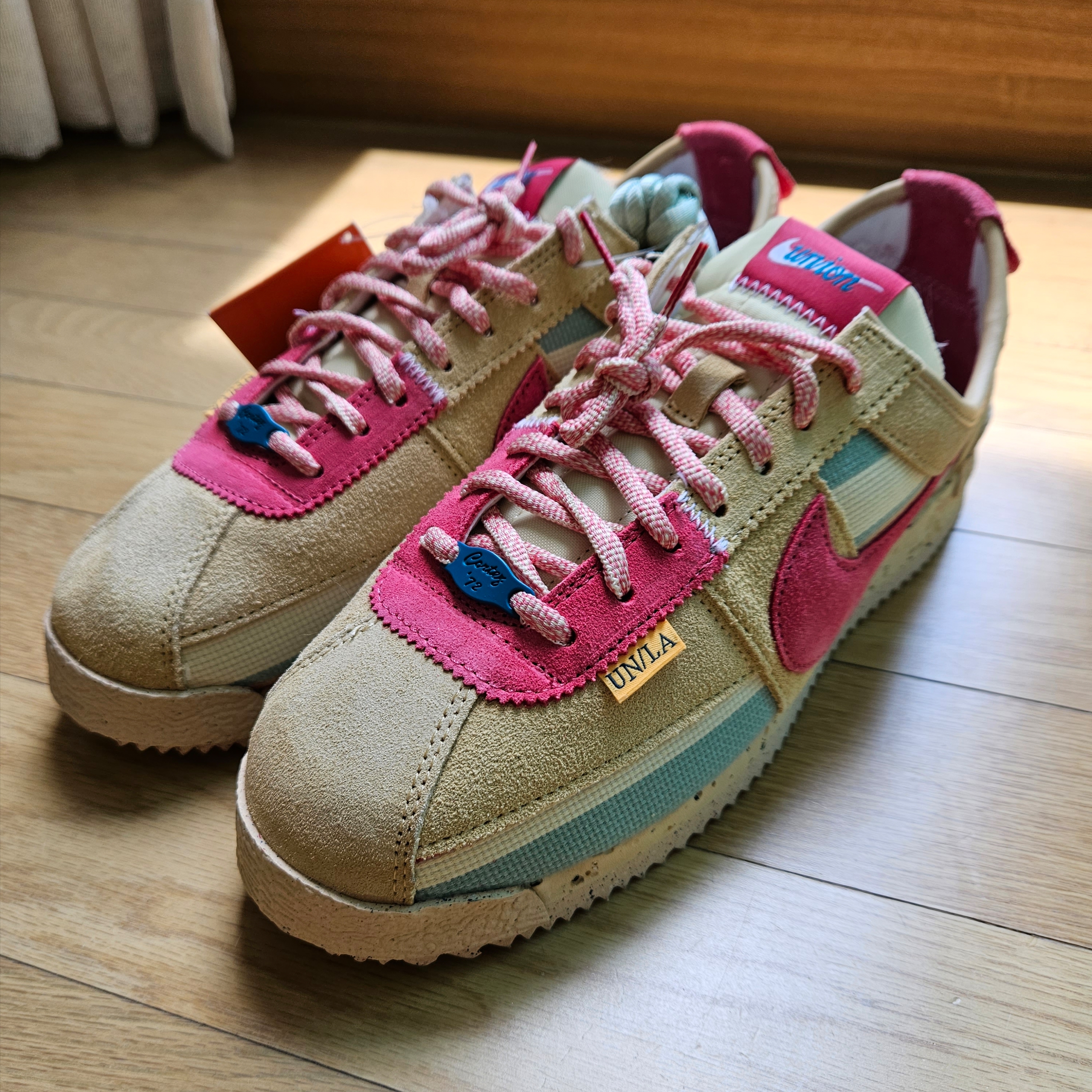 Nike x Union Cortez SP Sesame 착용 스타일