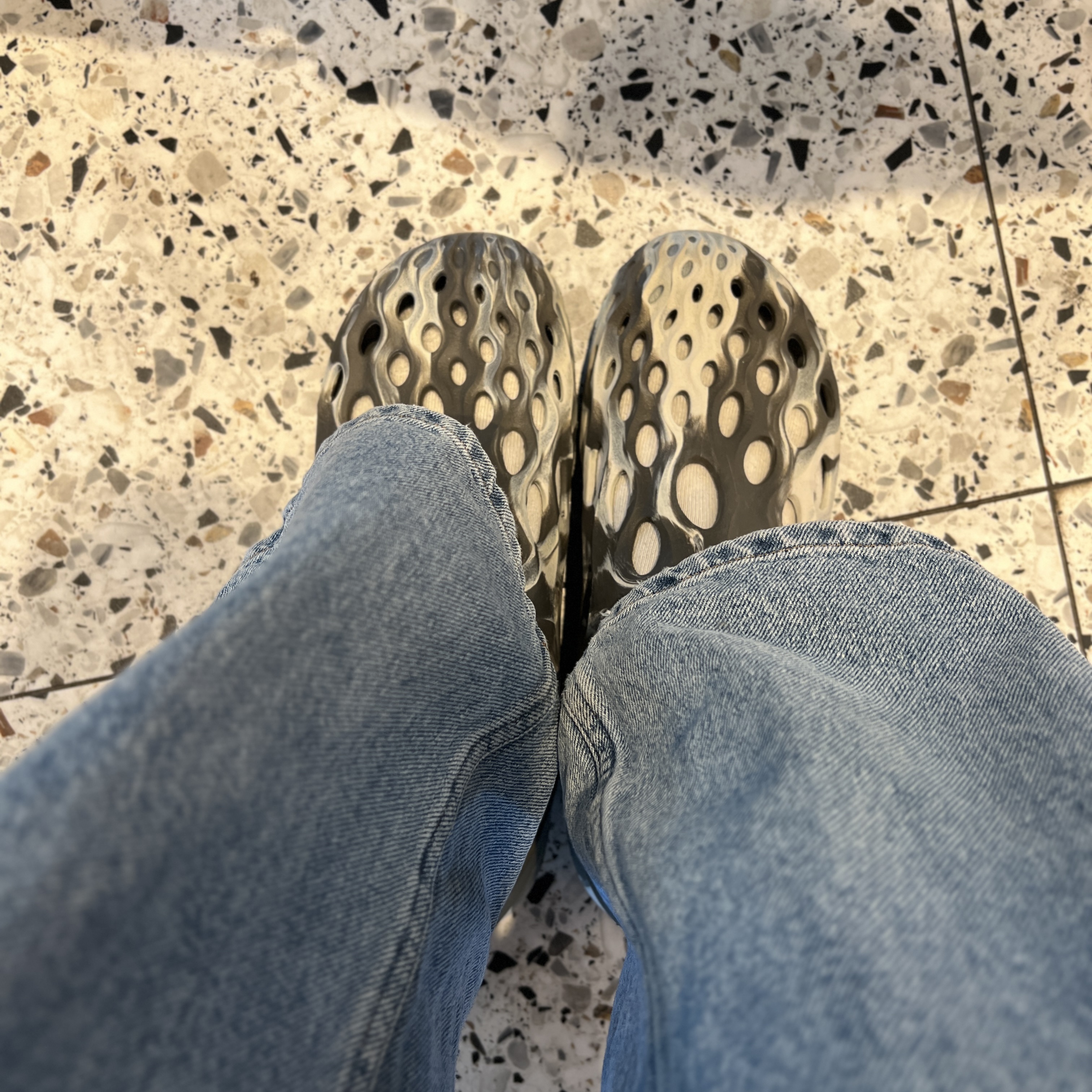Merrell Hydro Moc Boulder 착용 스타일