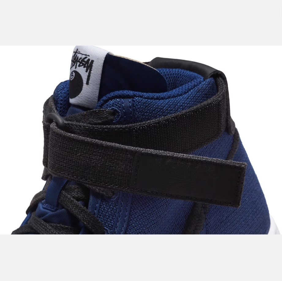 Nike x Stussy Vandal High Deep Royal Blue 착용 스타일 - 3