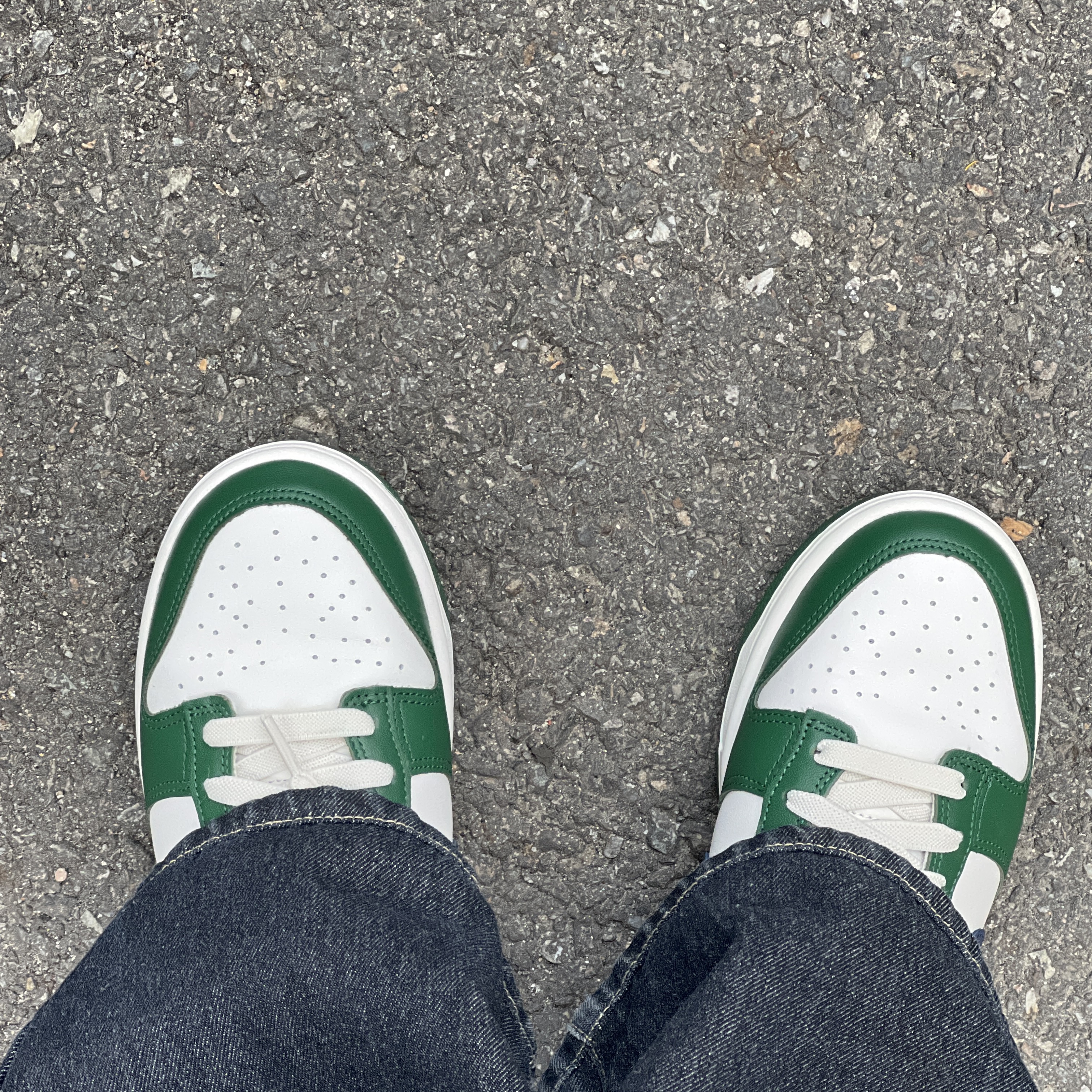 (W) Nike Dunk Low Gorge Green 착용 스타일 - 2