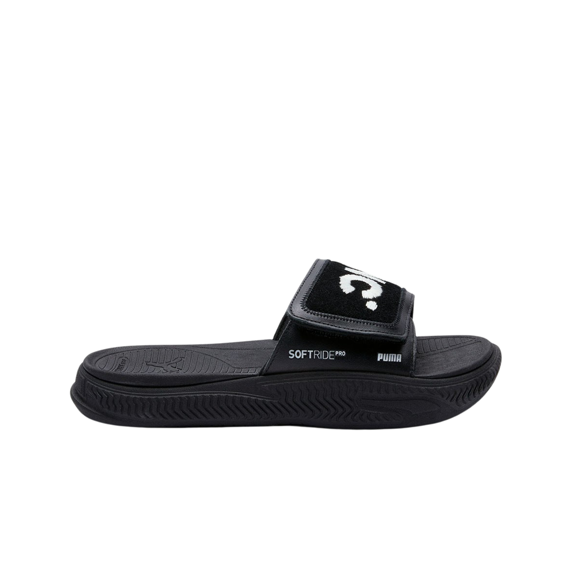 푸마 x LMC 소프트라이드 프로 슬라이드 푸마 블랙(Puma x LMC Softride Pro Slide Puma Black)