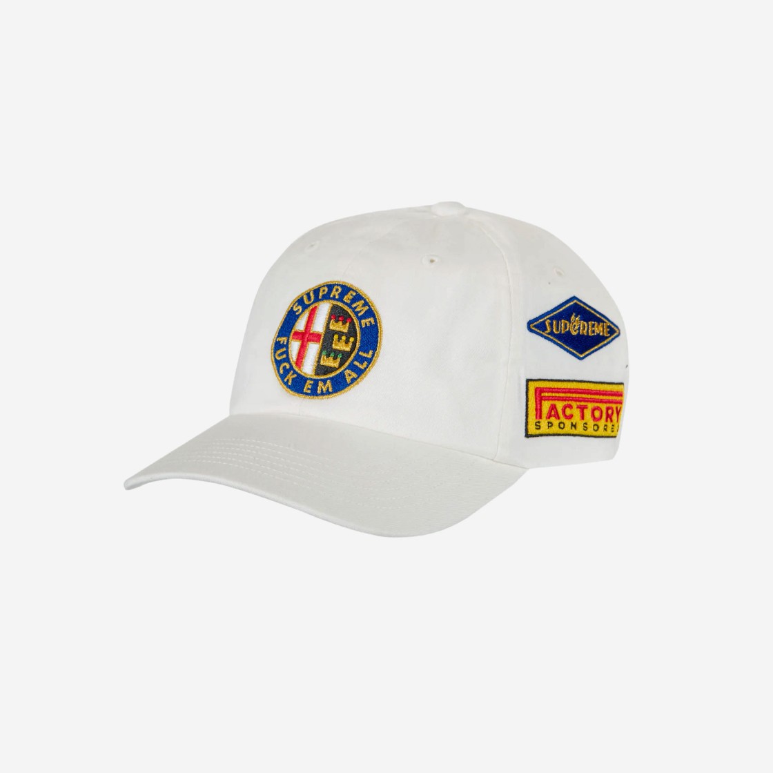 Supreme Racing 6-Panel White - 23SS 상세 이미지 1