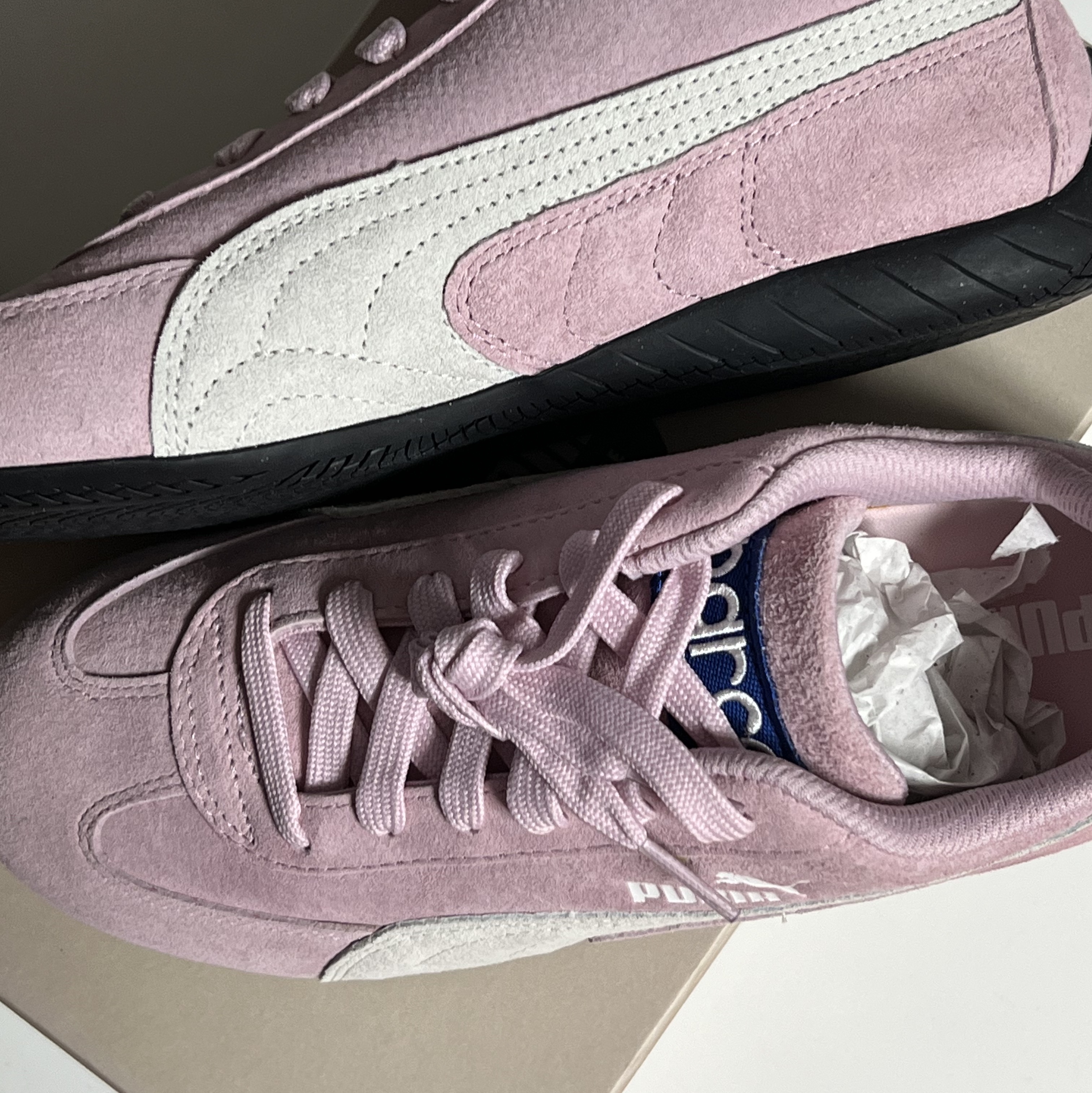 (W) Puma Speedcat OG Sparco Winsome Orchid 착용 스타일 - 2