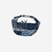 Kapital Gauze Bandana Beach Snuffkin Bag Purple Navy