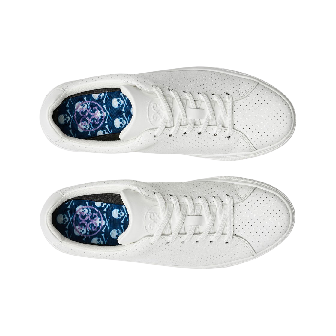 (W) 지포어 퍼포레이티드 더프 골프 슈즈 스노우((W) G/Fore Perforated Durf Golf Shoes Snow) - 2