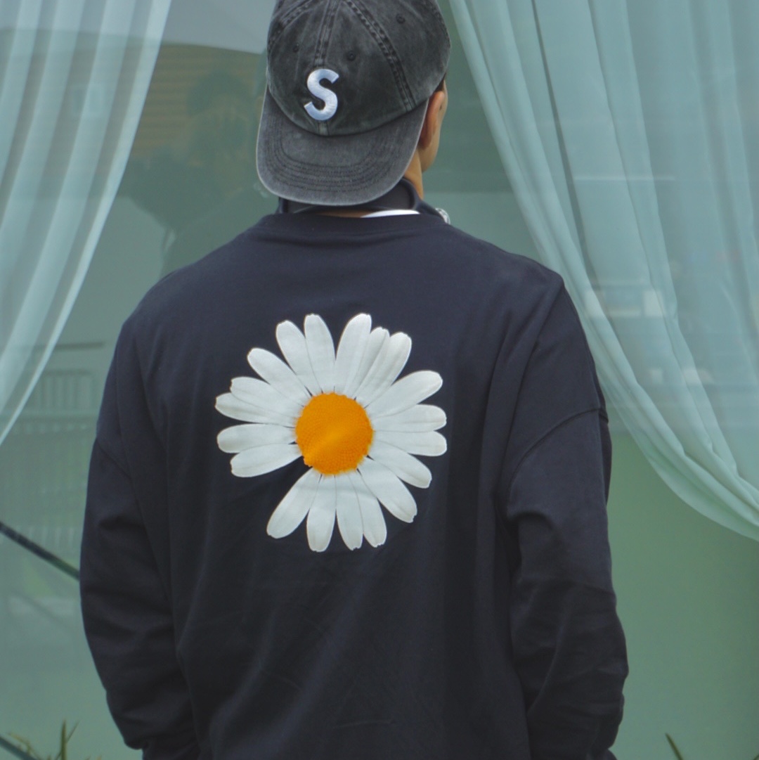 Nike x Peaceminusone LS T-Shirt Black (DR0098-010) 착용 스타일