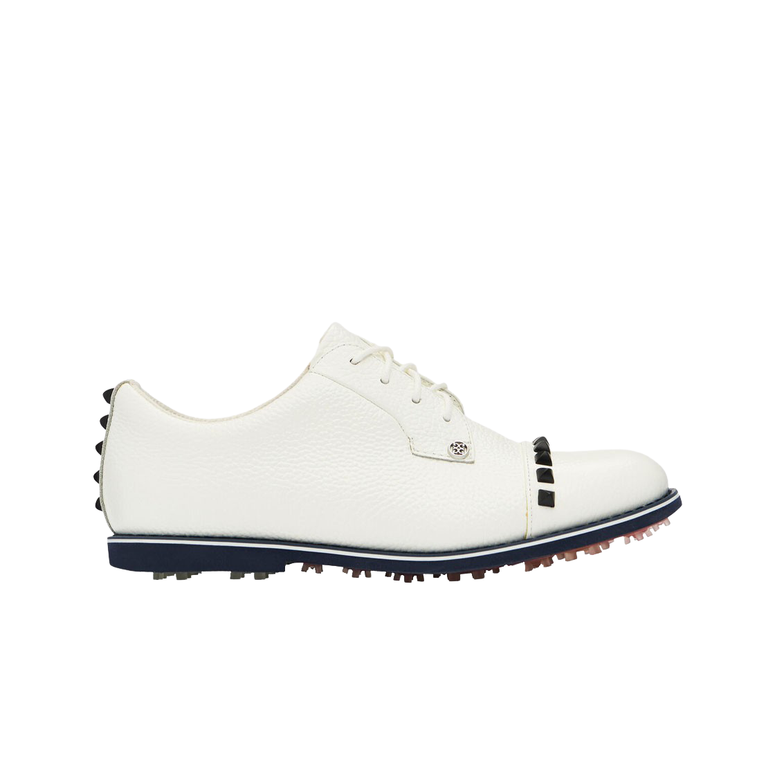 (W) 지포어 스터드 캡 토 골프 슈즈 스노우((W) G/Fore Stud Cap Toe Golf Shoes Snow)