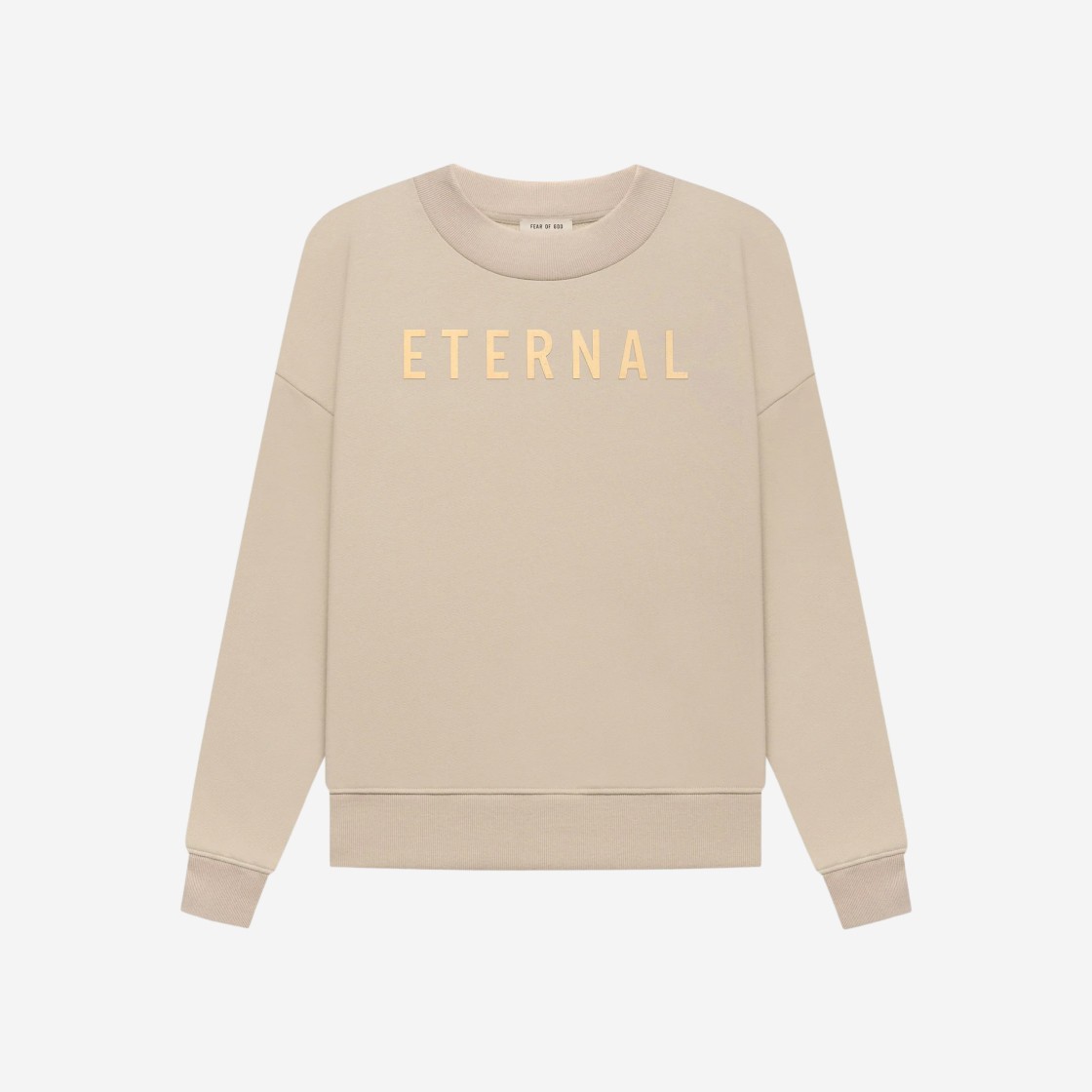 Fear of God Fleece Crewneck Dusty Beige 상세 이미지 1