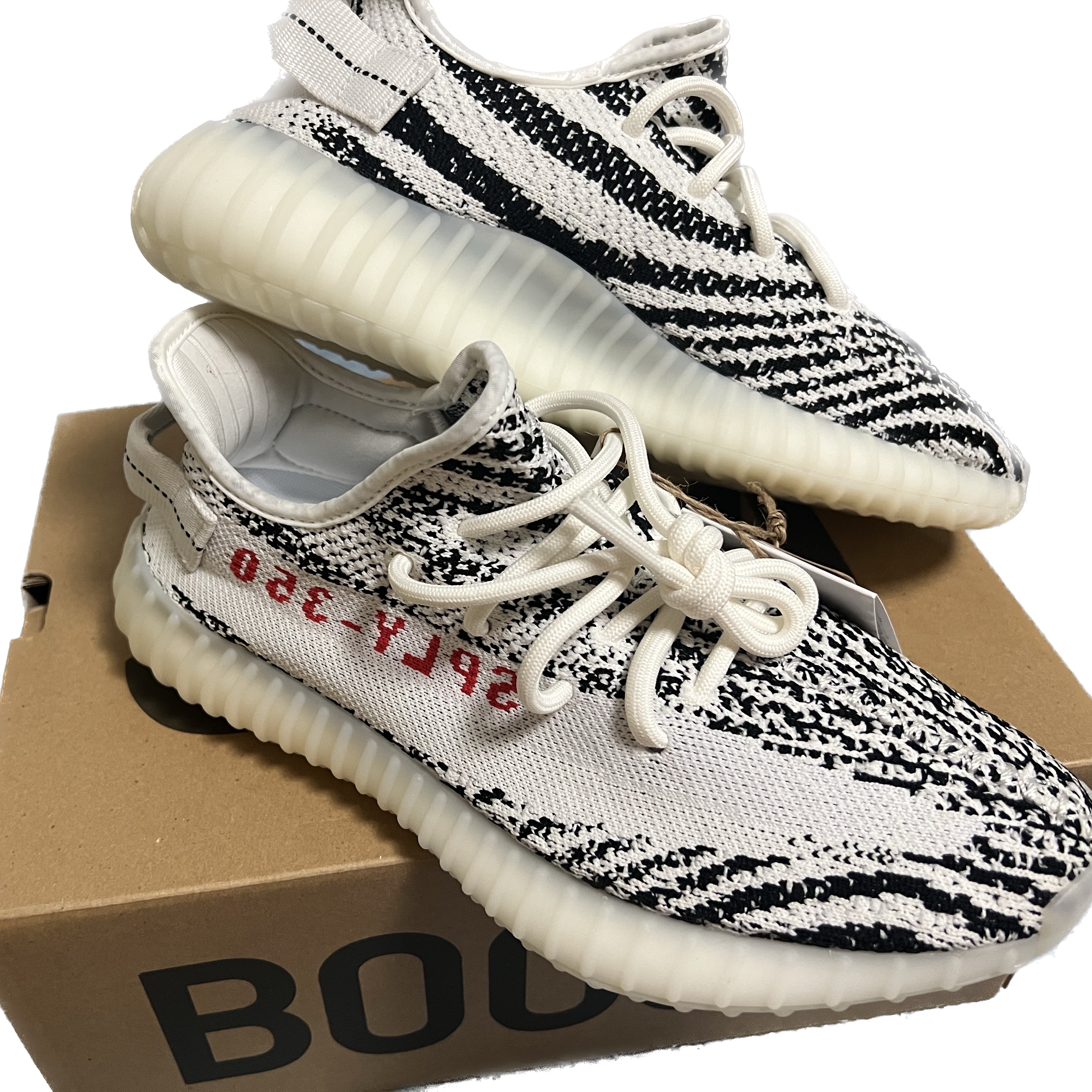 Adidas Yeezy Boost 350 V2 Zebra 2022/2023 착용 스타일