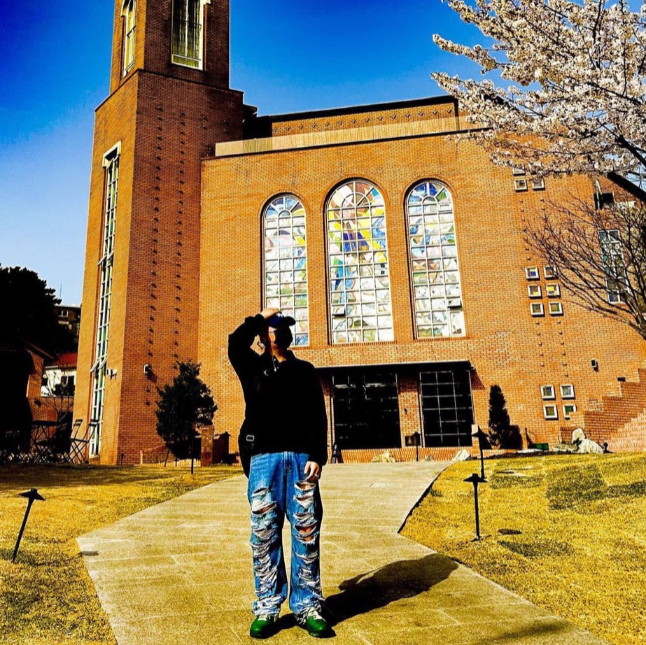 Nike x Ambush Air Force 1 Low SP Pine Green and Citron 착용 스타일 - 2