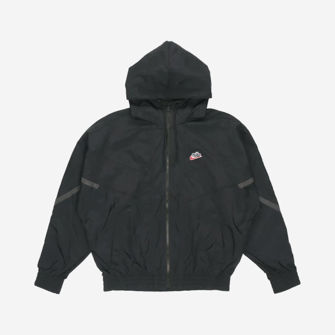 Nike NSW Windrunner Hooded Jacket Black - Asia 상세 이미지 1