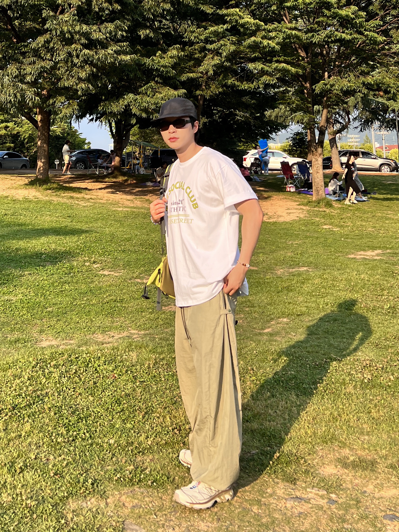 Salomon XT-6 Turtledove 착용 스타일 - 2