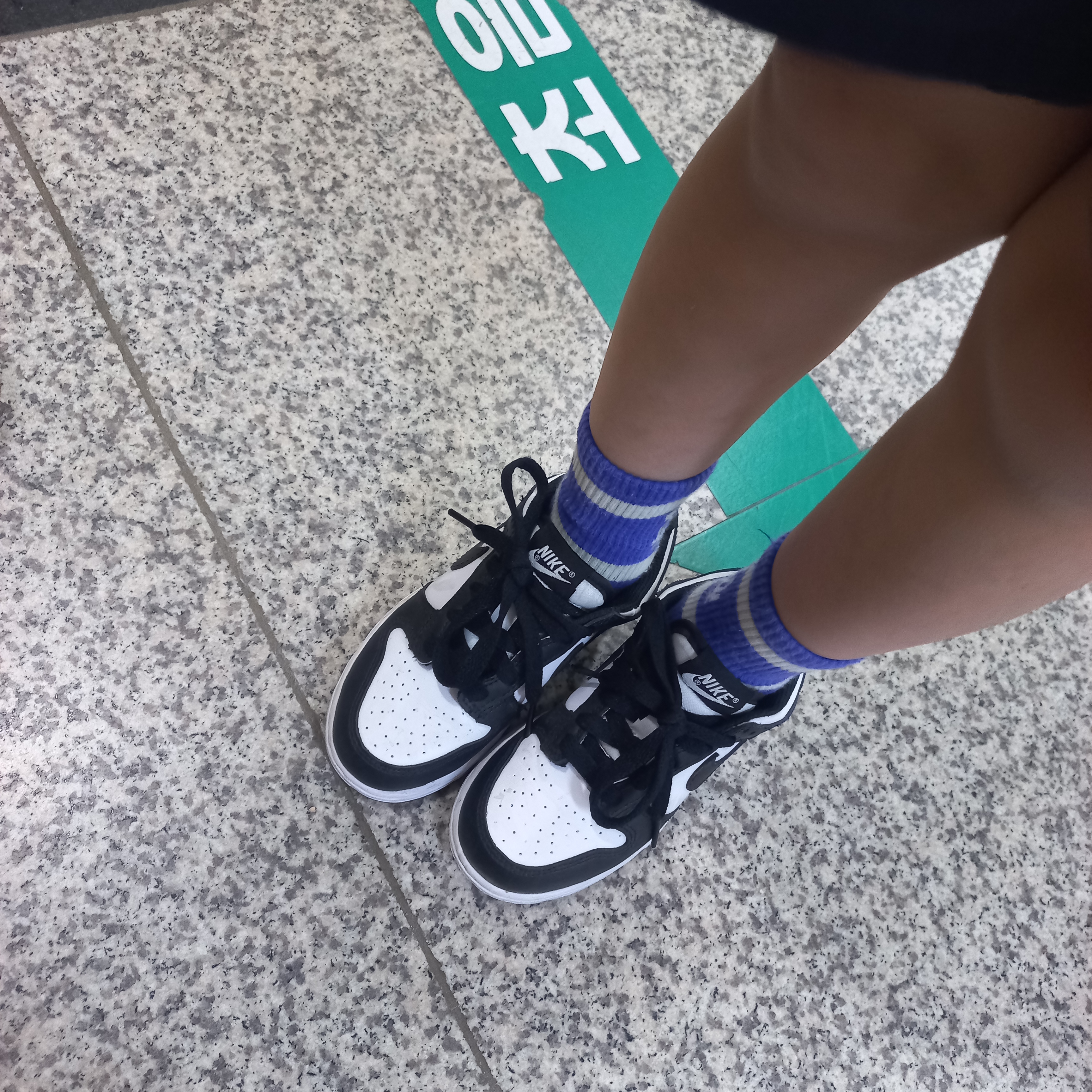 (PS) Nike Dunk Low Black 착용 스타일