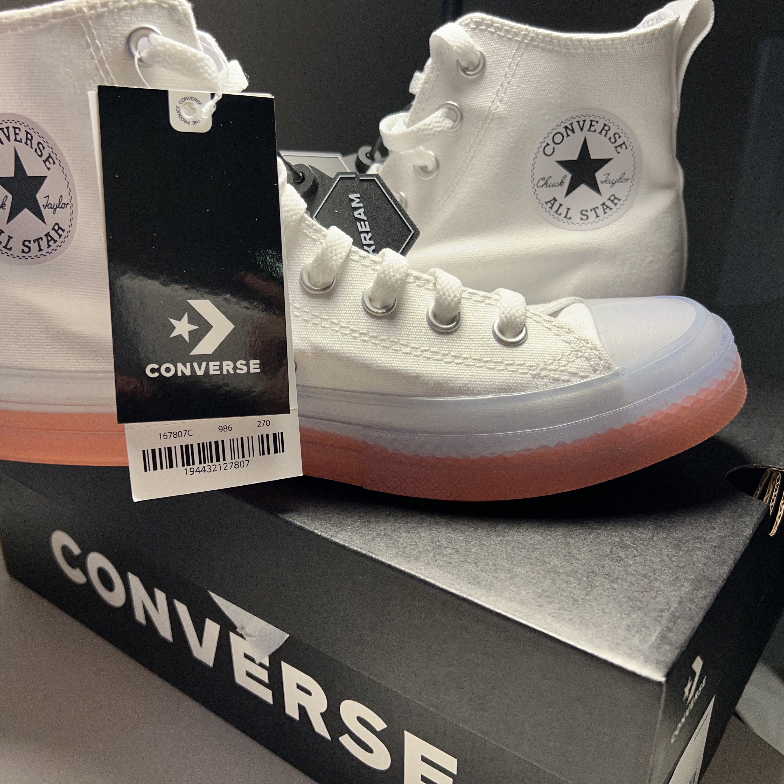Converse Chuck Taylor All Star CX High White 착용 스타일