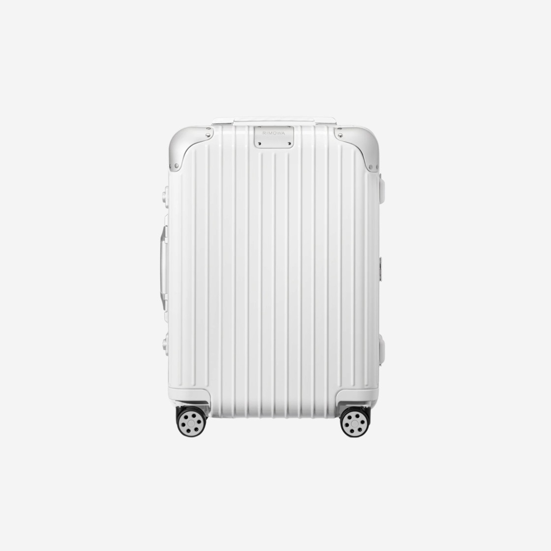 Rimowa Hybrid Cabin S All White Aluminium-Magnesium Polycarbonate White Gloss 상세 이미지 1