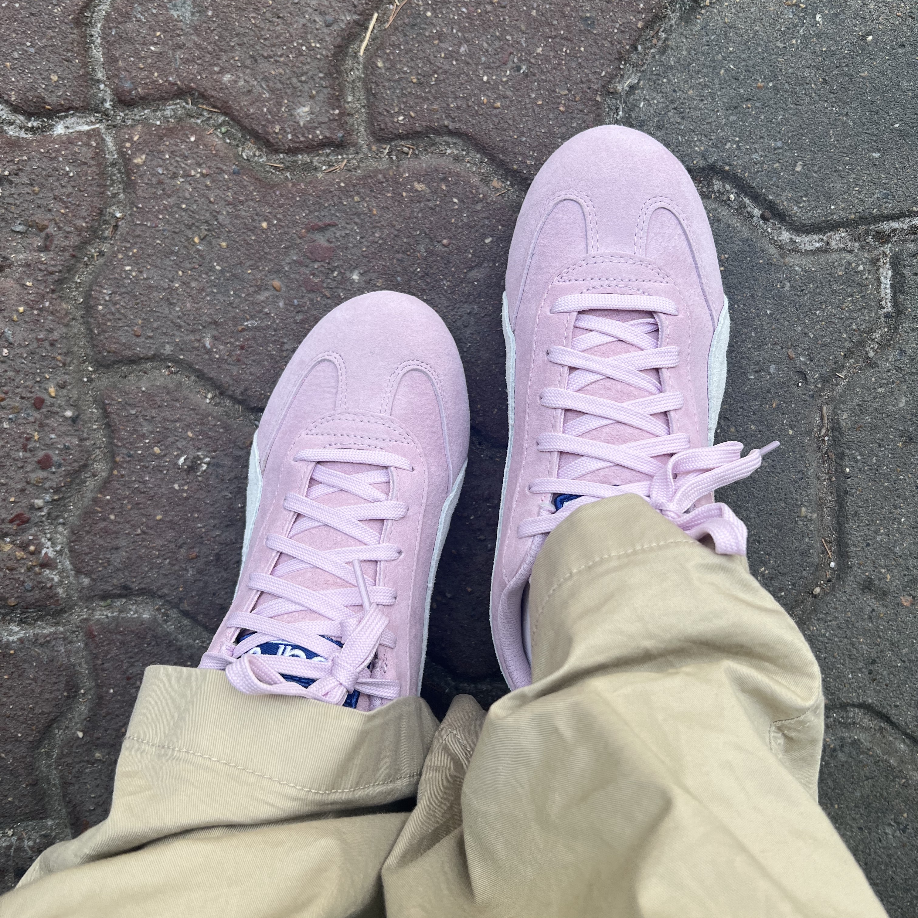 (W) Puma Speedcat OG Sparco Winsome Orchid 착용 스타일 - 1