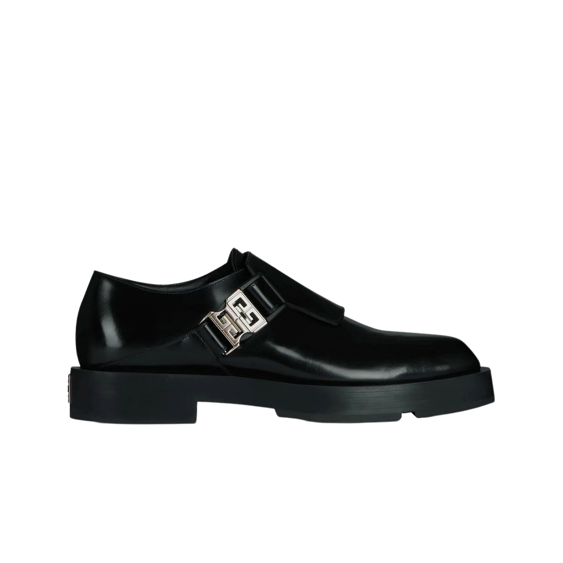 지방시 4G 버클 레더 스퀘어드 더비 블랙(Givenchy Squared Derbies in Leather with 4G Buckle Black) - 1