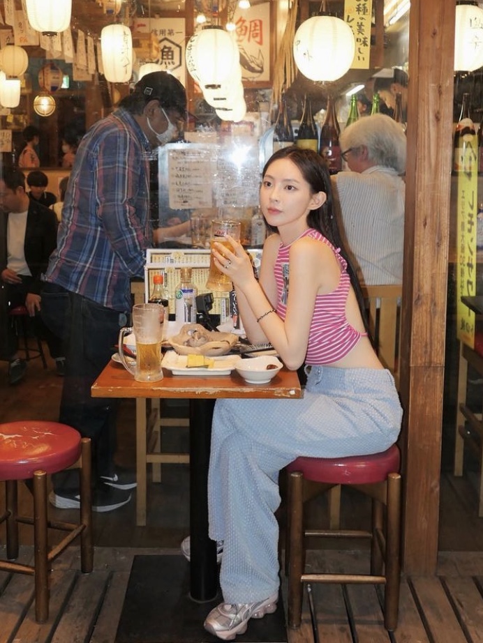 (W) Asics x Kiko Kostadinov x Hysteric Glamour Gel-Quantum Cotton Candy 착용 스타일 - 3