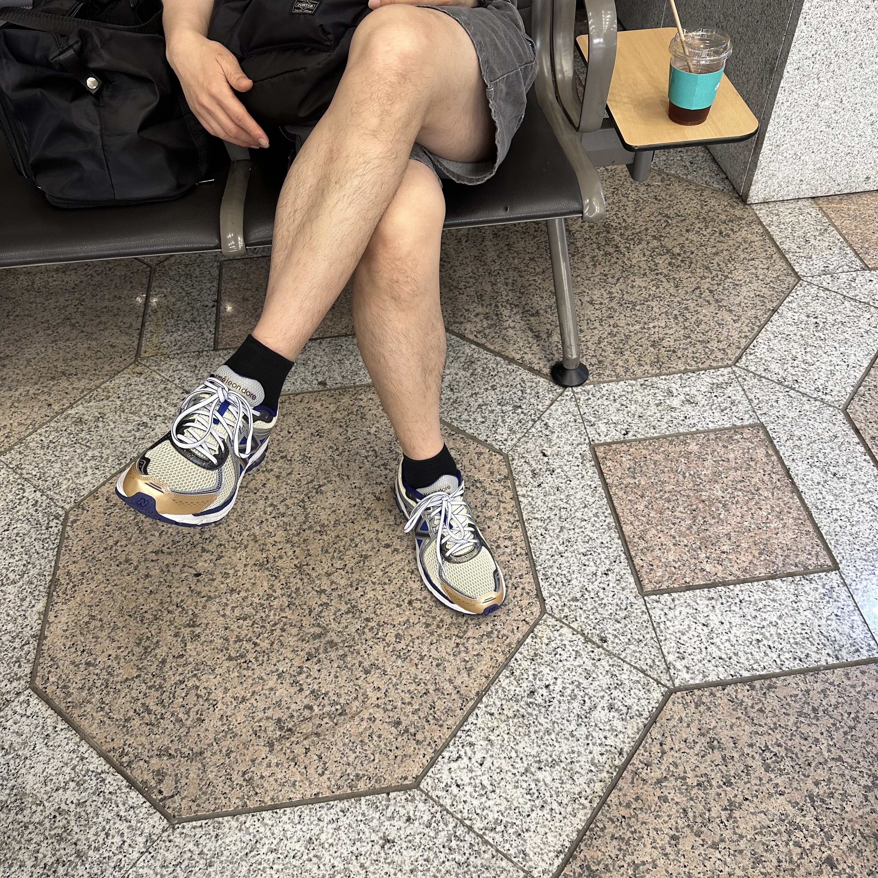 New Balance x Aime Leon Dore 860v2 Blue 착용 스타일