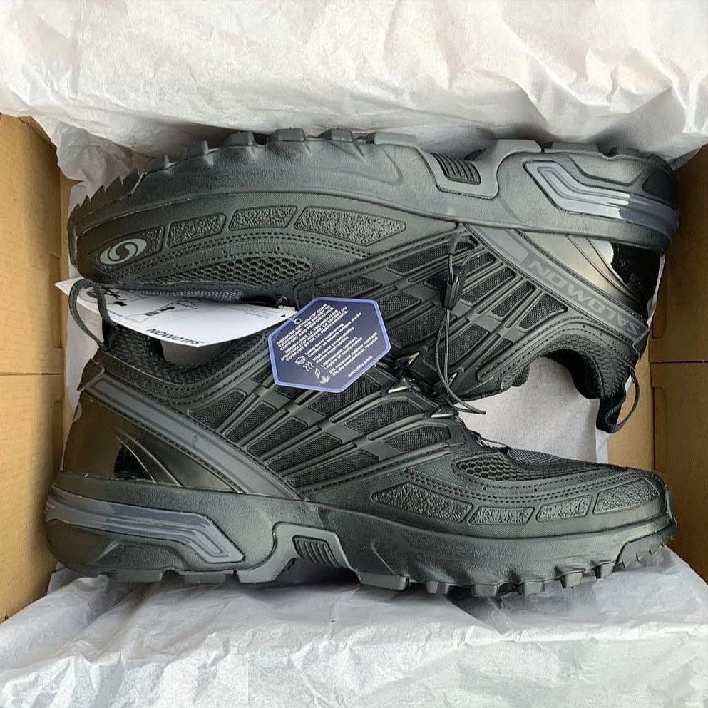 Salomon ACS Pro Black 착용 스타일