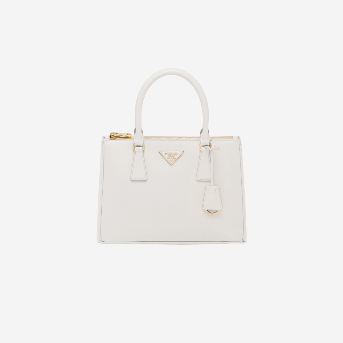 Prada Medium Prada Galleria Saffiano Leather Bag White 상세 이미지 1