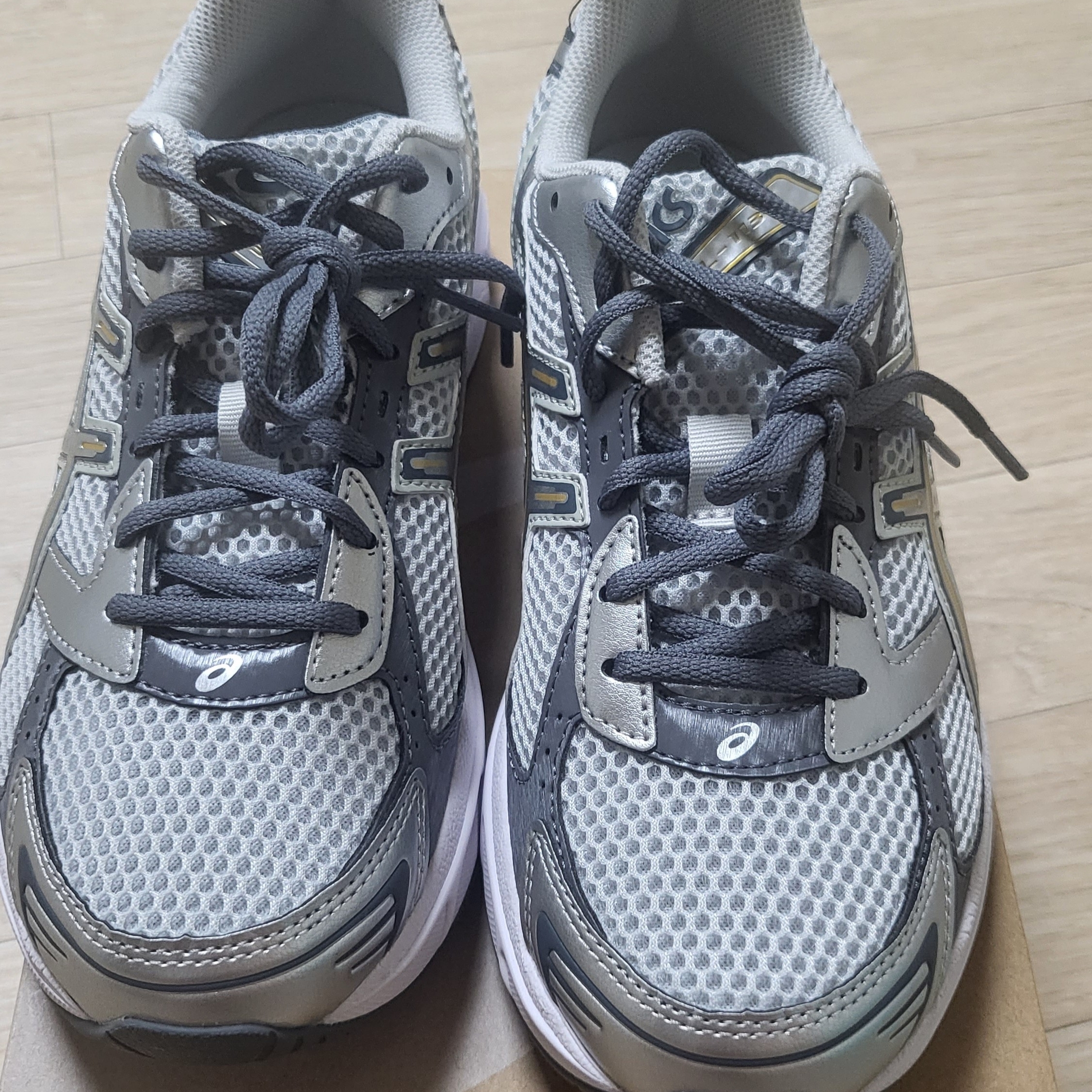 Asics Gel-1130 Polar Shade Pure Silver 착용 스타일 - 1