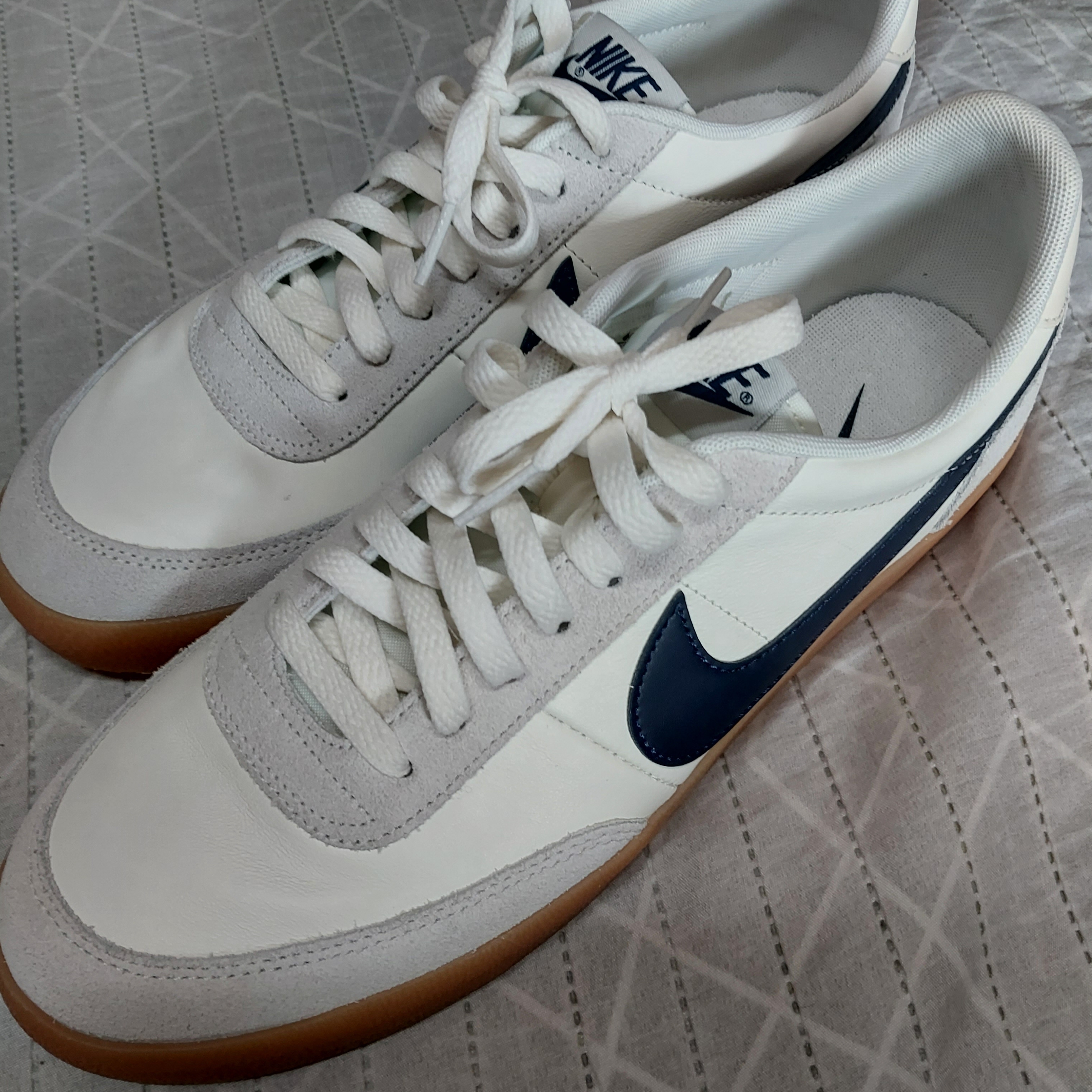 Nike x J.Crew Killshot 2 Sail Midnight Navy 착용 스타일 - 1