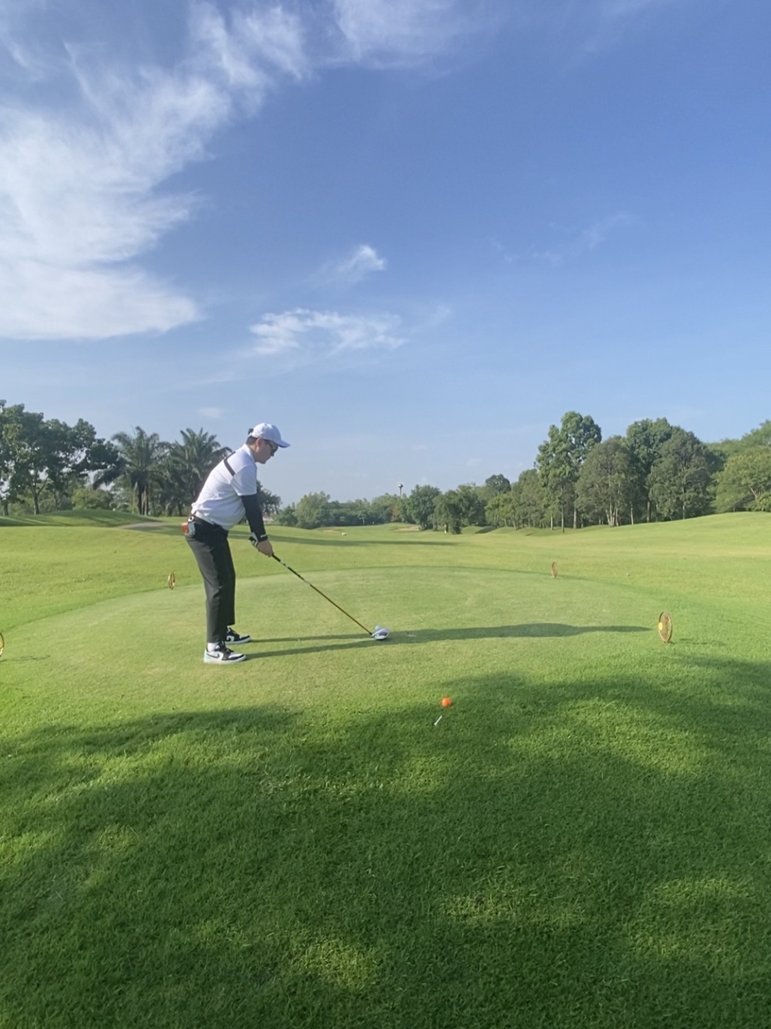 Jordan 1 Low Golf Copa, Malbon Golf x Nike Dri-Fit Legacy 91 Tech Cap White 착용 스타일