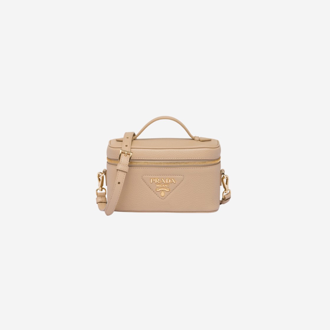 Prada Leather Mini Bag Sand Beige 상세 이미지 1