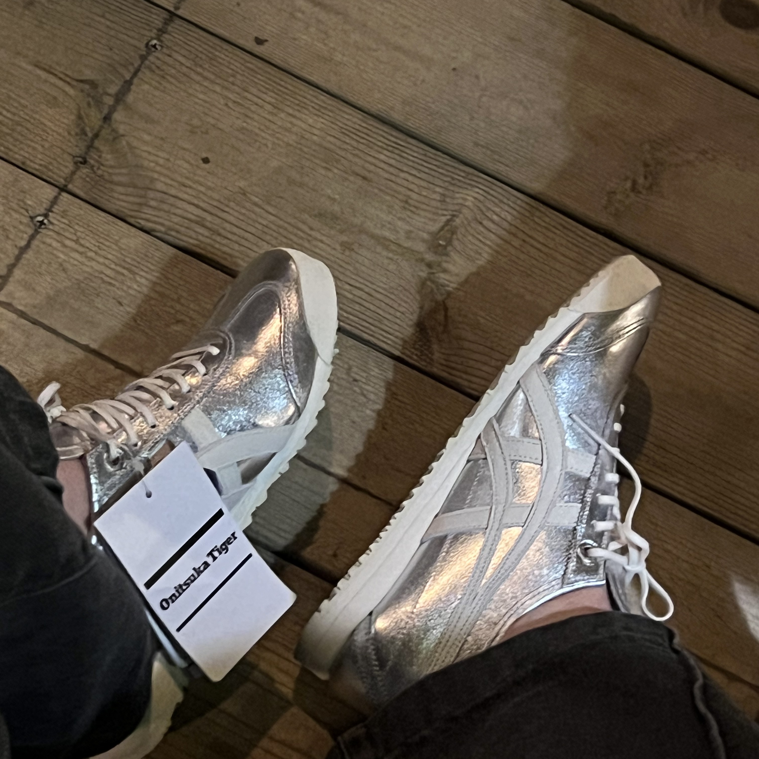 Onitsuka Tiger Mexico 66 SD Pure Silver 착용 스타일