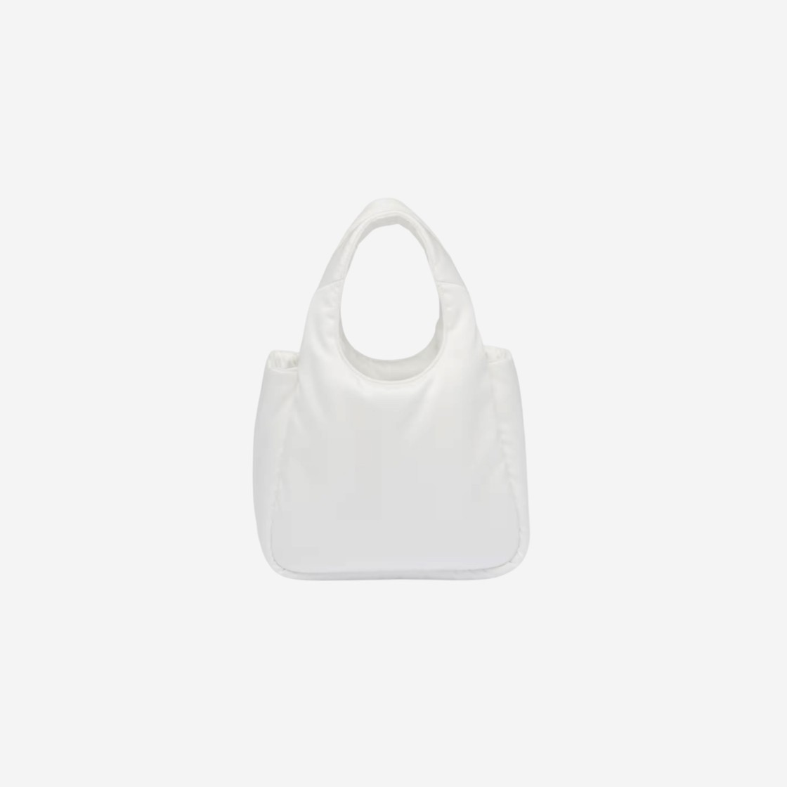 Prada Soft Padded Re-Nylon Mini Bag White 상세 이미지 2