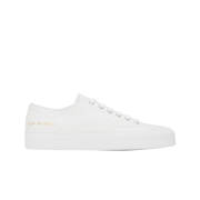 Common Projects Tournament Low Leather White