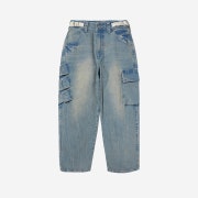 True Religion Bullet Pocket Denim Pants Light Indigo