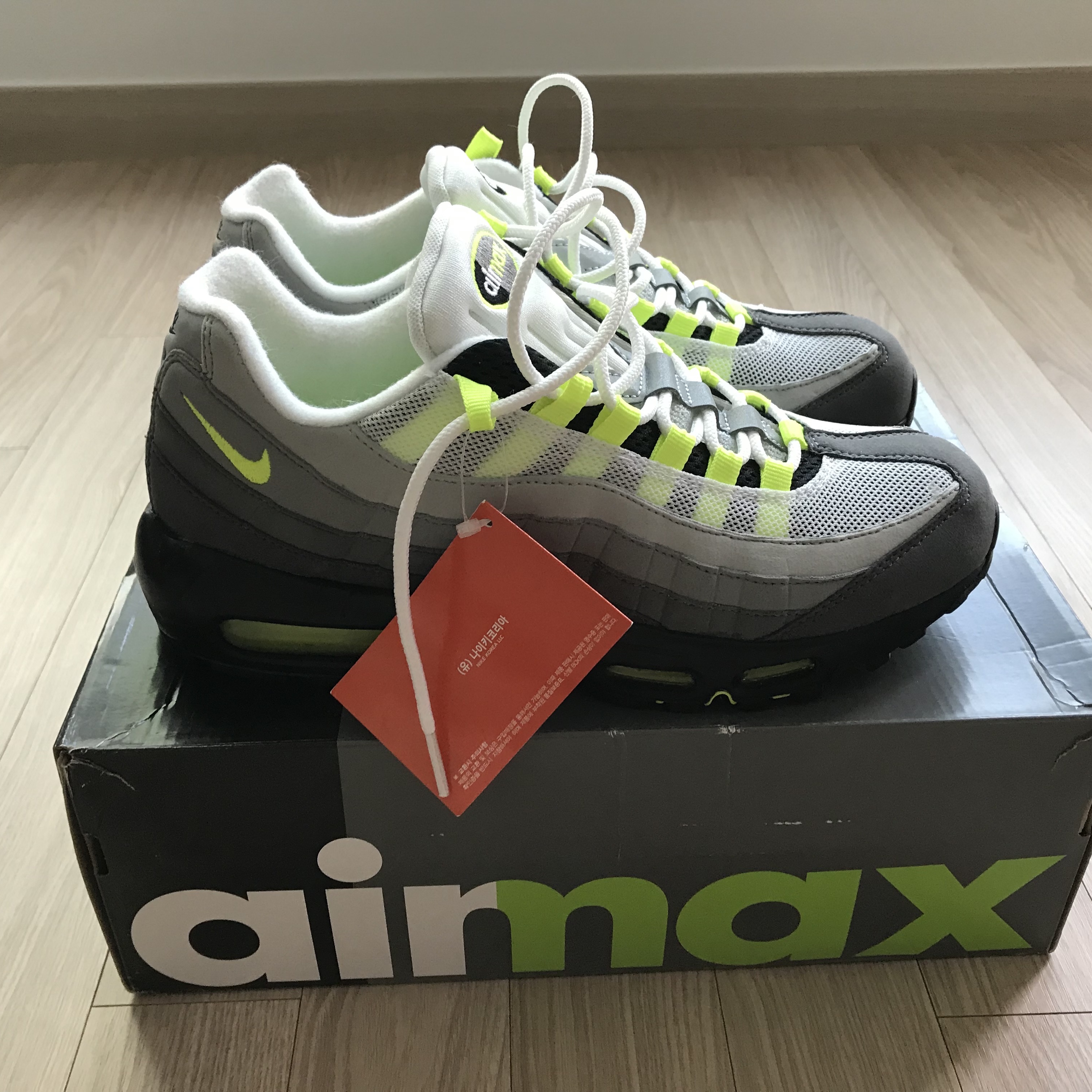 Nike Air Max 95 OG Neon 2015 착용 스타일