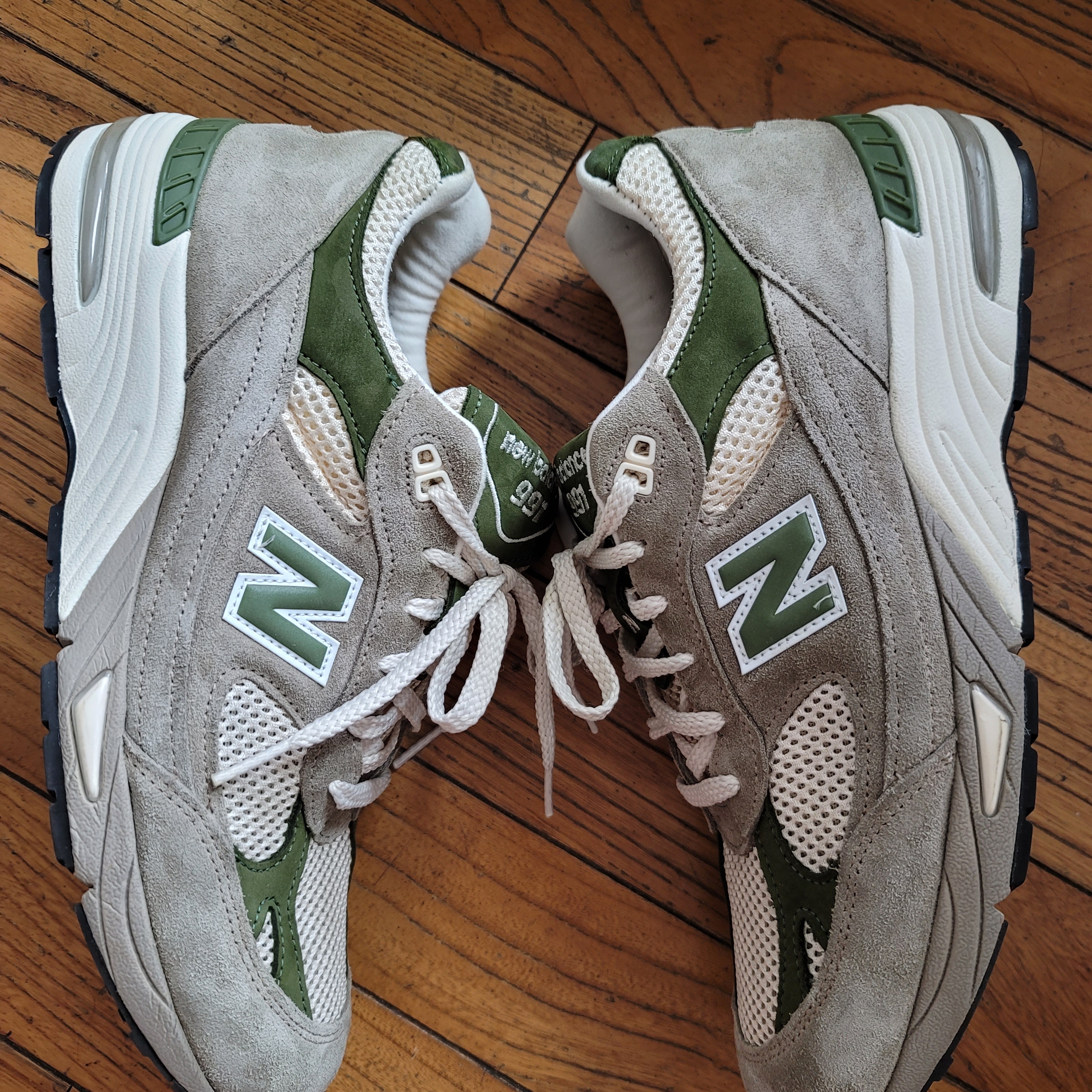 New Balance x Aime Leon Dore 991 Made in UK Grey 착용 스타일