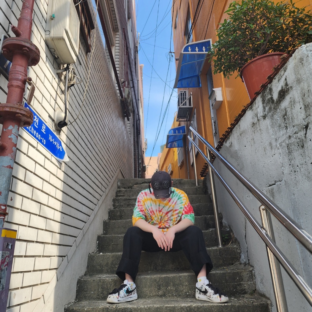 Nike x Peaceminusone Air Force 1 Low Para-Noise 2.0, Peaceminusone Work Pants #1 Black 착용 스타일 - 1