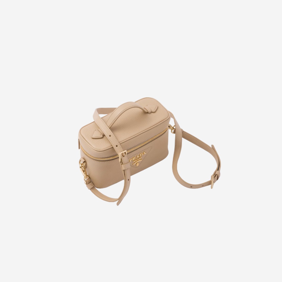 Prada Leather Mini Bag Sand Beige 상세 이미지 2