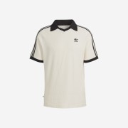 Adidas Adicolor Classics Waffle Polo Shirt Wonder White - KR Sizing