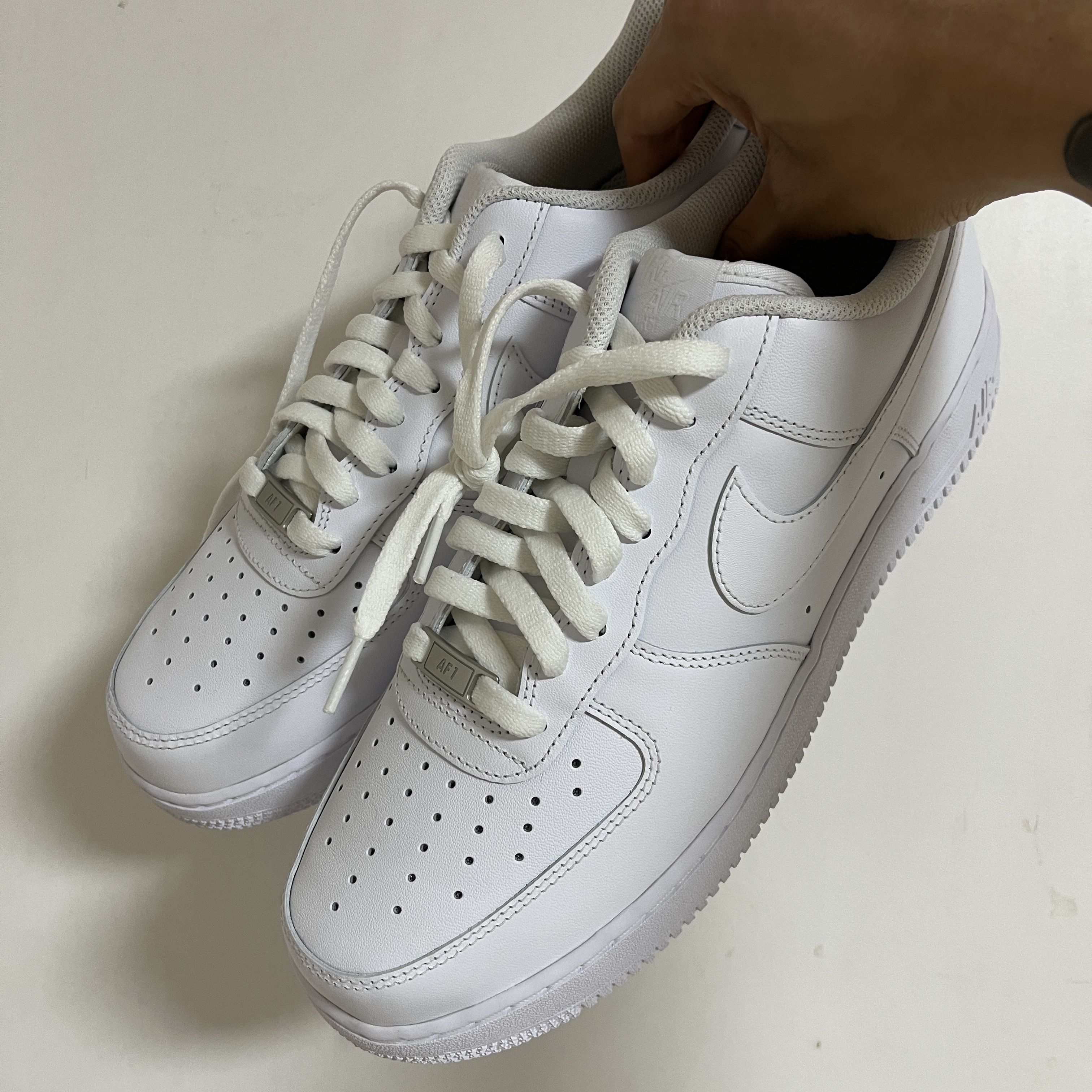 Nike Air Force 1 '07 Low White 착용 스타일